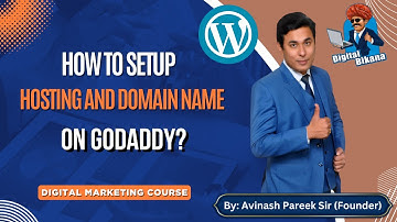 Connect Domain Name with Web Hosting in Godaddy - 5 Minutes Tutorial