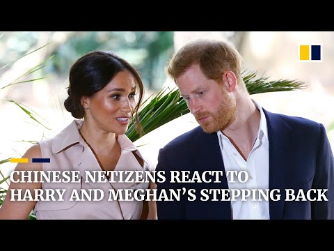 Prince Harry and Meghan stepping back hits Chinese social media