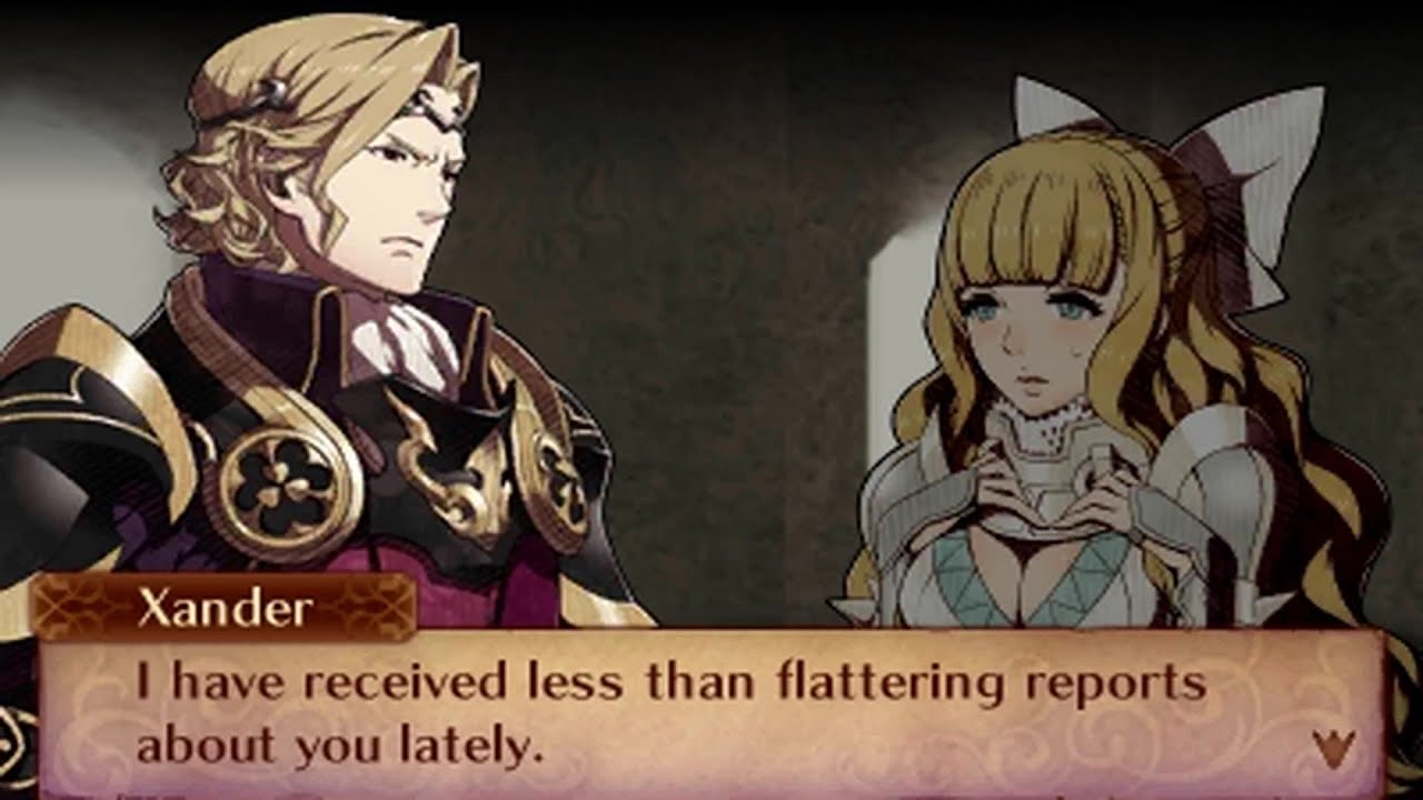 Fire Emblem Fates: Conquest - Charlotte & Xander Support Conversations
