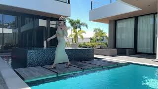 4K Beachpool Dresses Try On Haul Taylor Skully