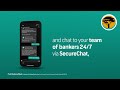 Bank securely on the FNB App