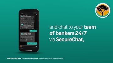 Bank securely on the FNB App