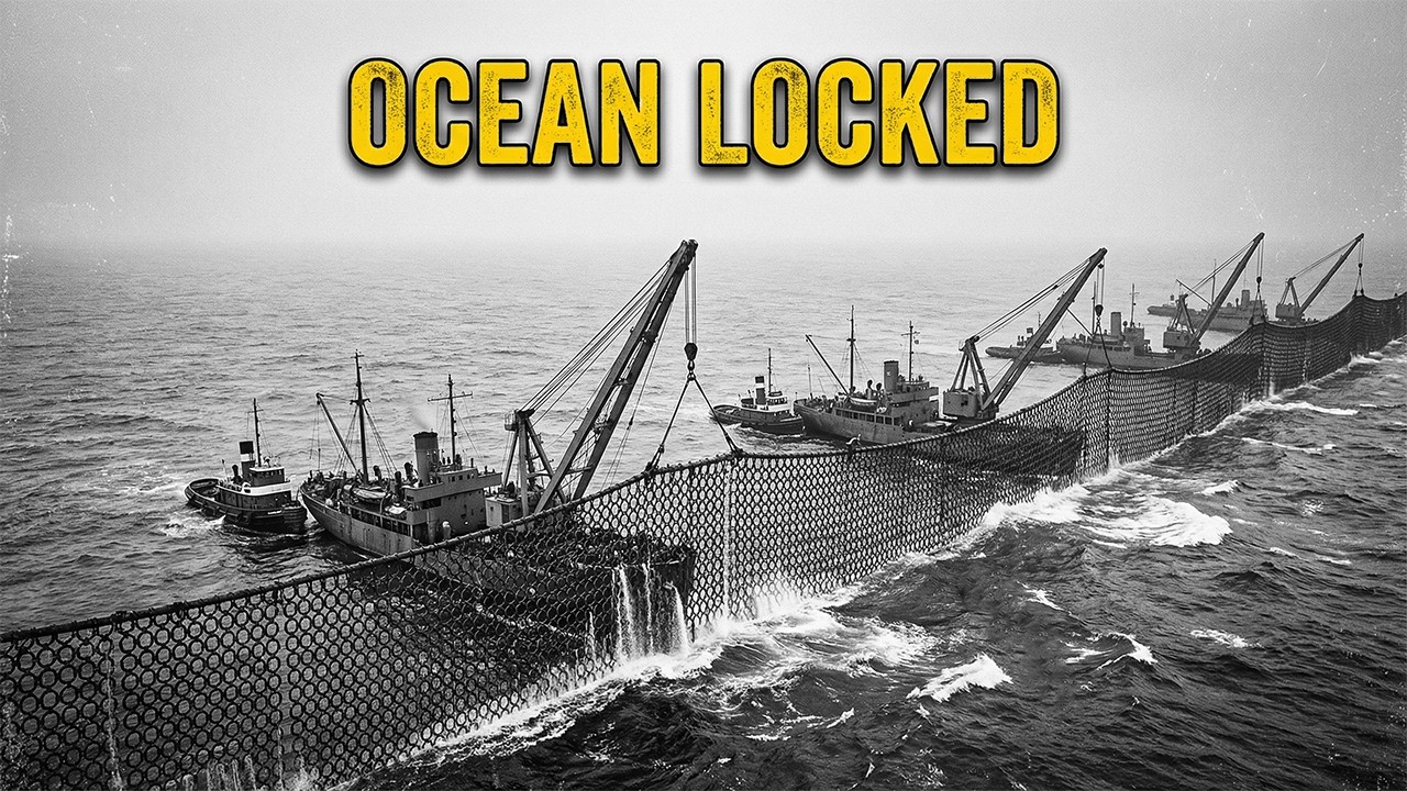 The Day The Allies Built Steel Nets And Sealed Off An Entire Harbor Against German U-Boats
