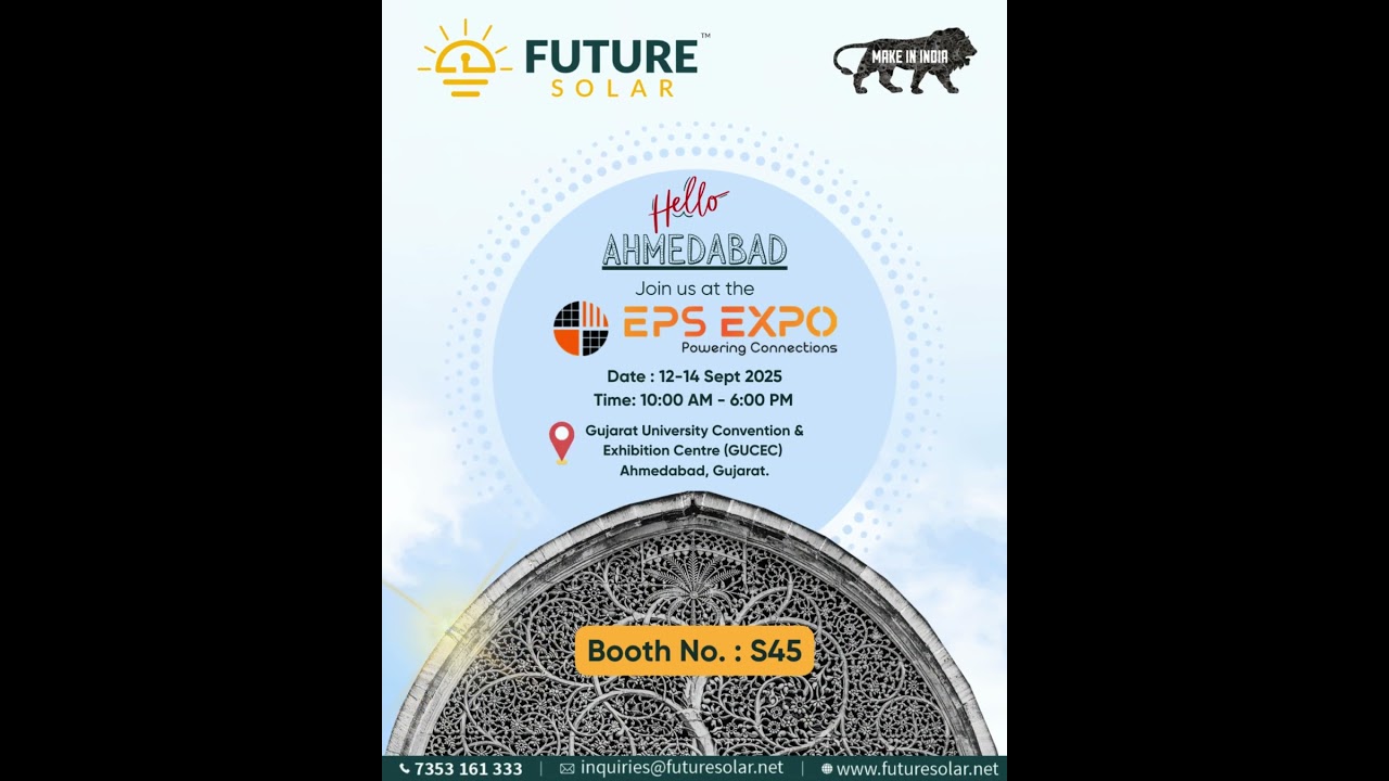 Future Solar at EPS Expo 2025, Ahmedabad