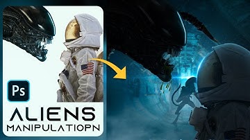 Create a Alien - Photo Manipulation in photoshop | Photoshop manipulation speed art | photoshop edit