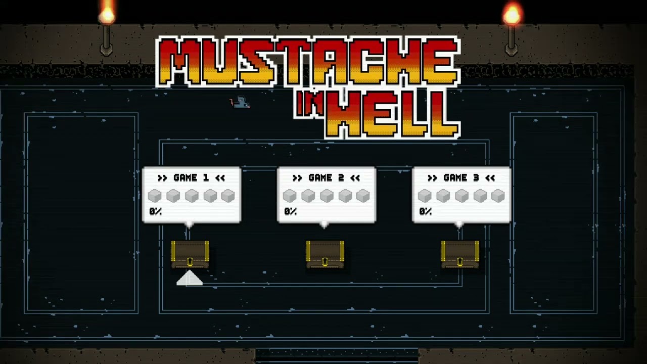 Mustache In Hell | Dynamic/Music Menu | XBOX ONE X