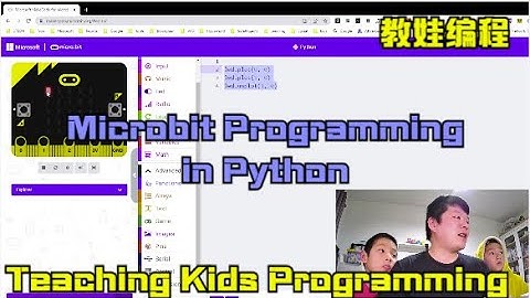 Day 408 - Teaching Kids Programming - Introduction to Microbit Programming (Python)