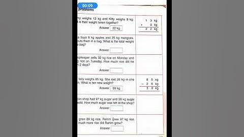 BLJDAV PRI - Maths - Anuradha Book page 125 Word Problems