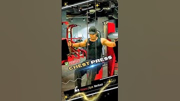 💪 Master the Chest Press Machine! Proper Form & Tips🔥 | Chest Workout Guide. #shorts #shortsfeed #yt