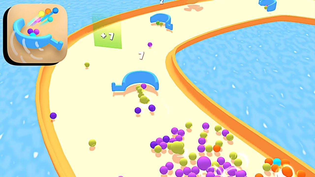 Hook Ball All Levels Gameplay Android,ios (Part 2) YouTube