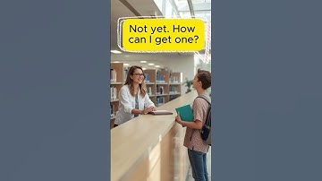At the Library | Borrowing Books – Simple English Conversation for Daily Life | Easy English
