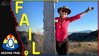 Ending My Arizona Trail Thruhike After ONE MILE