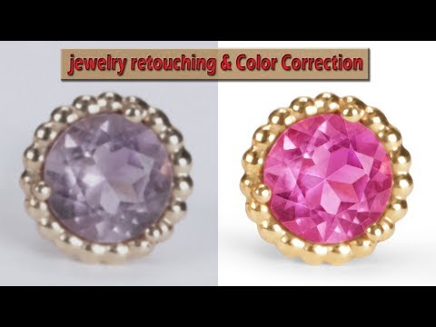 how to jewelry retouching photoshop tutorial