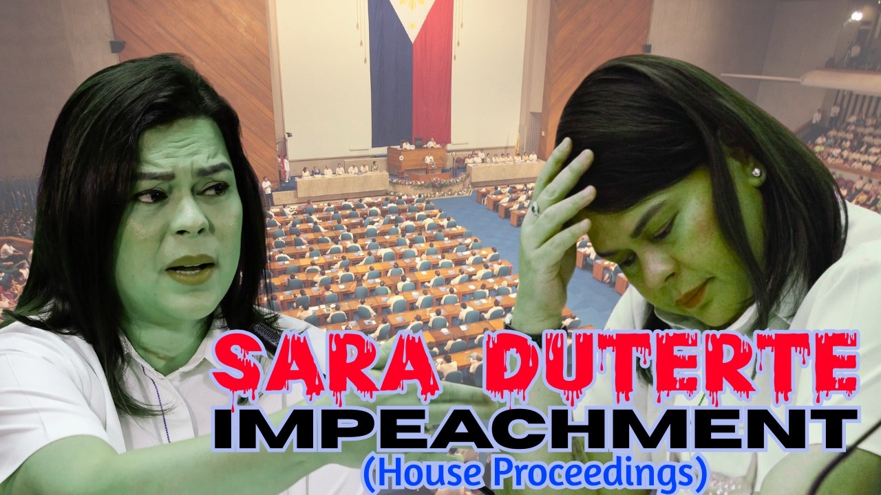 SARA DUTERTE IMPEACHMENT HOUSE PROCEEDINGS