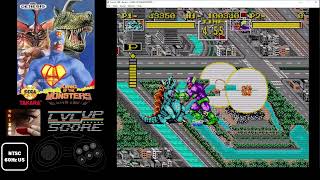 HIGHSCORE - King of The Monsters - Megadrive 69800pts (Easy / 5min) @4kizan