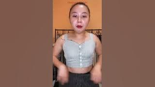 mantap bangat !!! sebentar aja bunda nyobain celana!!! #livejualan