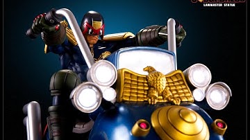 🔴 2000AD Judge Dredd and Lawmaster by PCS Collectibles - RaddTitan