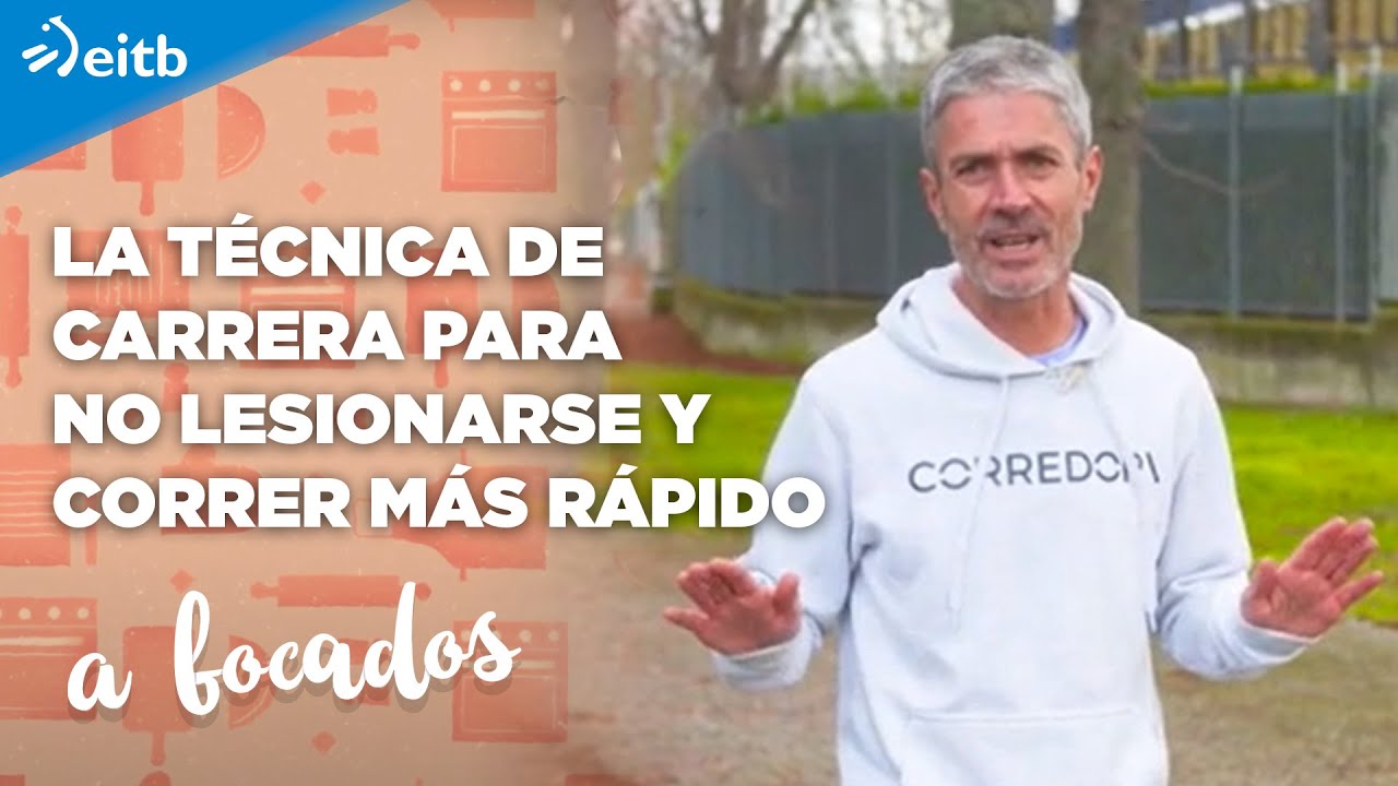 Martín Fiz nos enseña la técnica de carrera para no lesionarse y correr más rápido