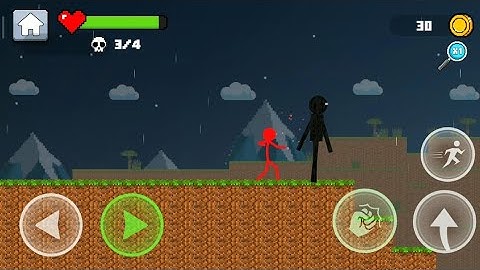 Stickman Battle In Craft World : Stickman Animation - Stickman Minecraft - Walkthrough 1