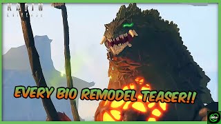 EVERY Biollante Remodel TEASER! - Kaiju Universe