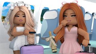 MY DREAM BACHELORETTE PARTY! *WE WENT TO SANTORINI* Roblox Bloxburg Voiced RP Roleplay