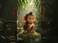 This Baby Monkey S Banana Moment Will Melt Your Heart Cute AI Video 
