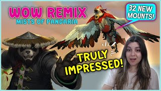 Pandaria Remix Feels AWESOME! Insanely FUN for Leveling & Collectors! 10.2.7 PTR