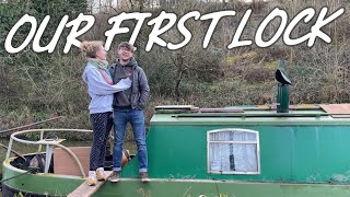 Our First Lock! | Cooling System Woes | Narrowboat Conversion | BOATLIFE