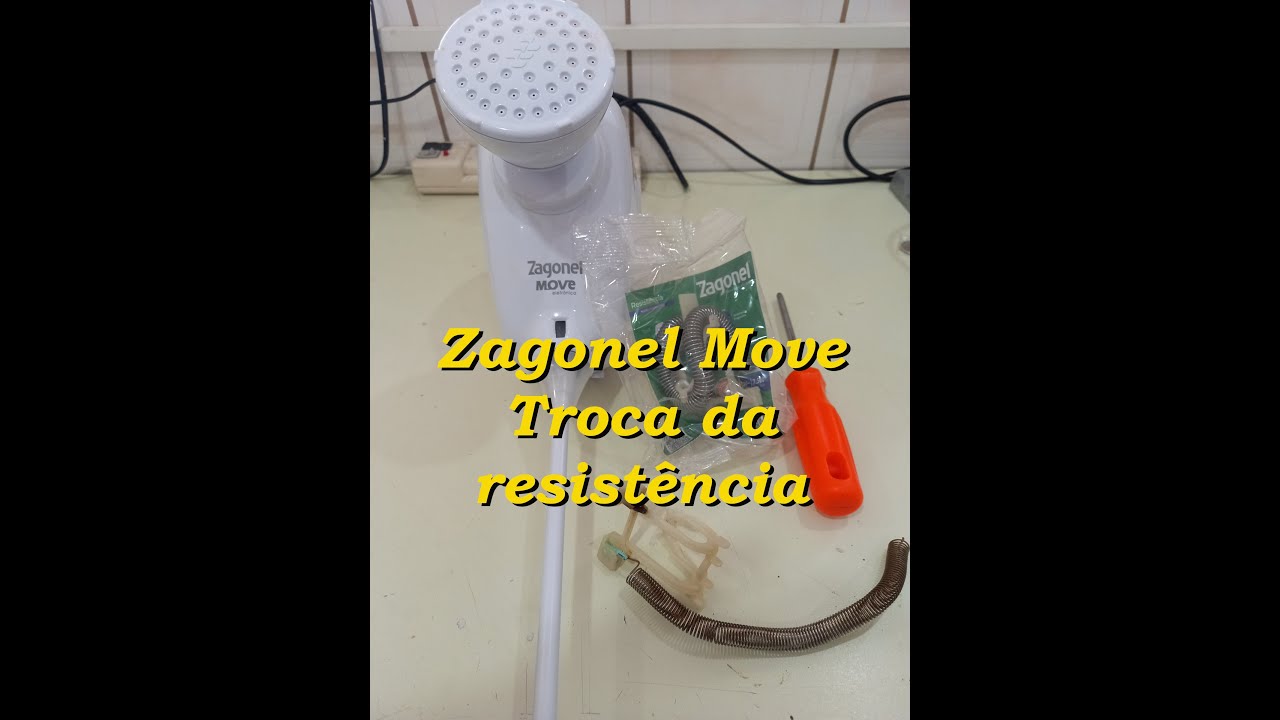 Troca da resistência do chuveiro Zagonel Move - YouTube