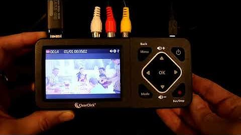 ClearClick Video to Digital Converter 2.0 (Second Generation) - Record Video from VCR