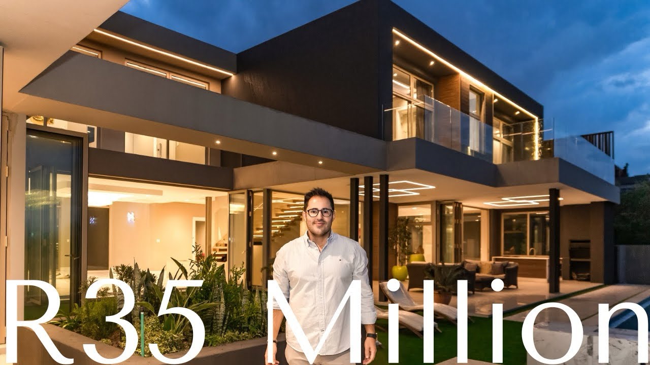 Архитектурный шедевр с панорамным видом на поле для гольфа | Роскошная жизнь за 35 миллионов ранд...