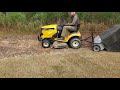 Pine Straw Redistribution the Easy Way