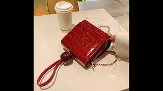 wholesale crocodile leather wristlet shoulder crossbody bag