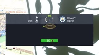 I WON MY FIRST MATCH OF FIFA 22 UT [FIFA 22]