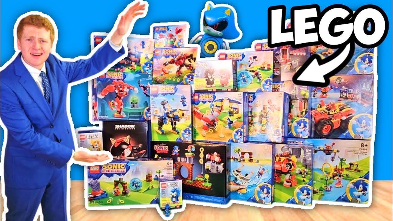 I built EVERY SONIC the HEDGEHOG LEGO set...