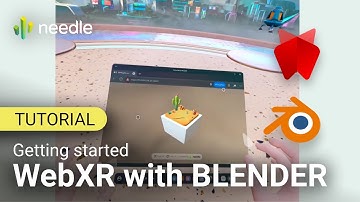 Getting started with WebXR in Blender using Needle Engine