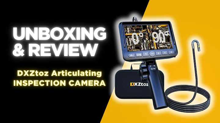 DXZtoz Articulating Borescope Review | Full Test on HVAC, Engine & Ducts