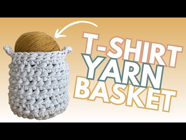 Using t-shirt yarn for the first time + FREE crochet patterns for beginners  !! 