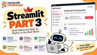 Streamlit Part 3 | Build Interactive Web Apps with Python