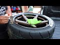 BMW E60 19in wheels Ferrada FR3 Toyo Tires Proxes R888r 255/35/19 295/30/19