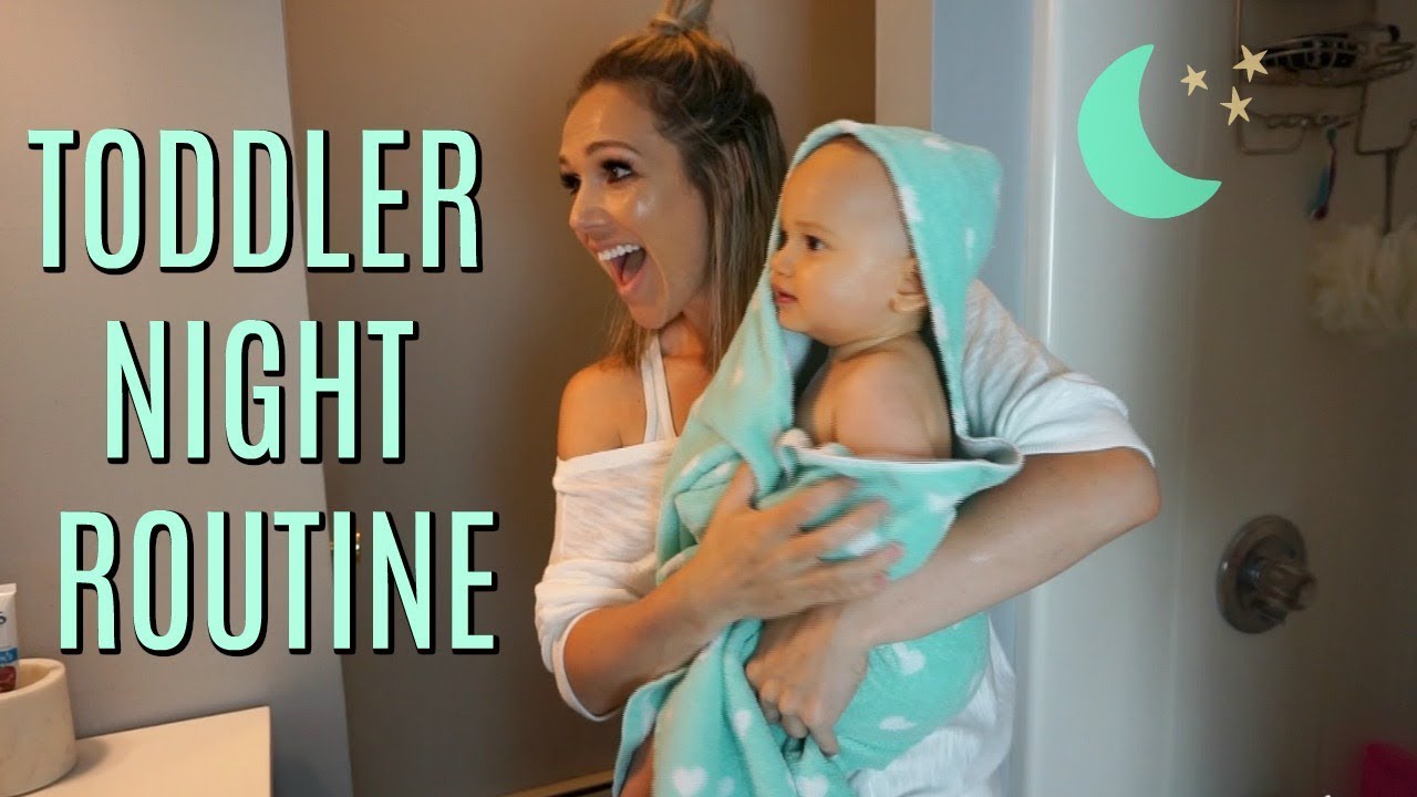 TODDLER NIGHT ROUTINE BEDTIME ROUTINE OF A 1 YEAR OLD Tres Chic Mama