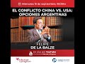 El conflicto China vs. USA: Opciones Argentinas | Felipe De La Balze