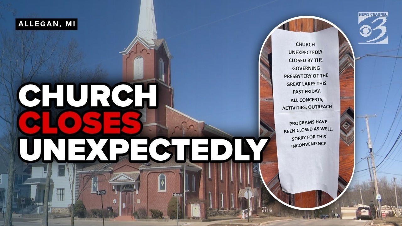 Community searching for answers after historic West Michigan church closes