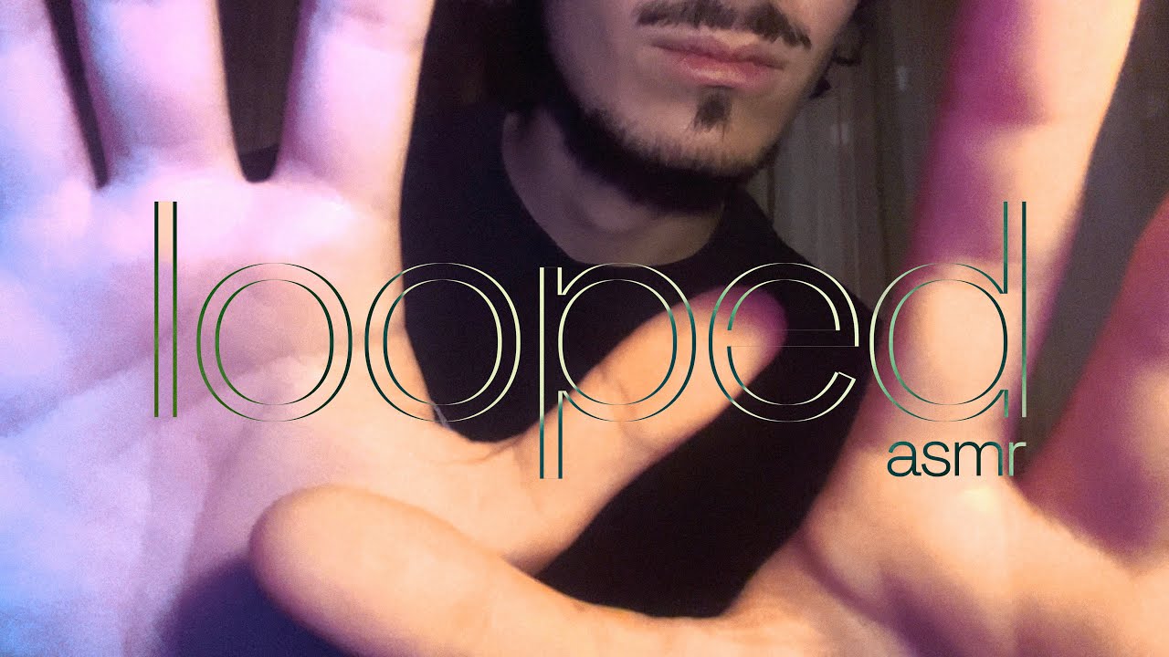 super fast & aggressive hand sounds & visuals | looped ASMR