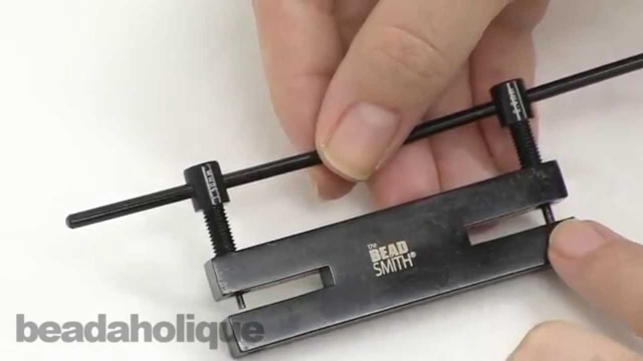 How to Use the Beadsmith TwoHole Metal Punch YouTube