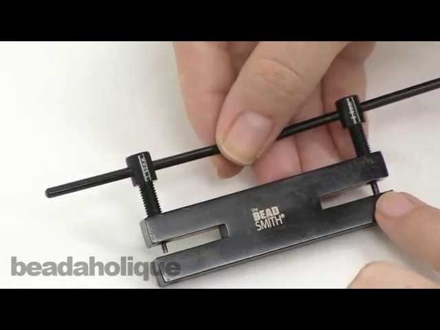 How to Use the Beadsmith Two-Hole Metal Punch 
