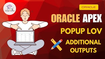 ⚡Return Multiple Values from Popup LOV | Oracle APEX Tutorial | @thanigaisolutions 