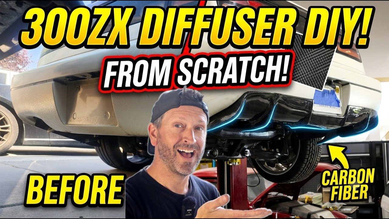 Making a Carbon Fiber Rear Diffuser From Scratch