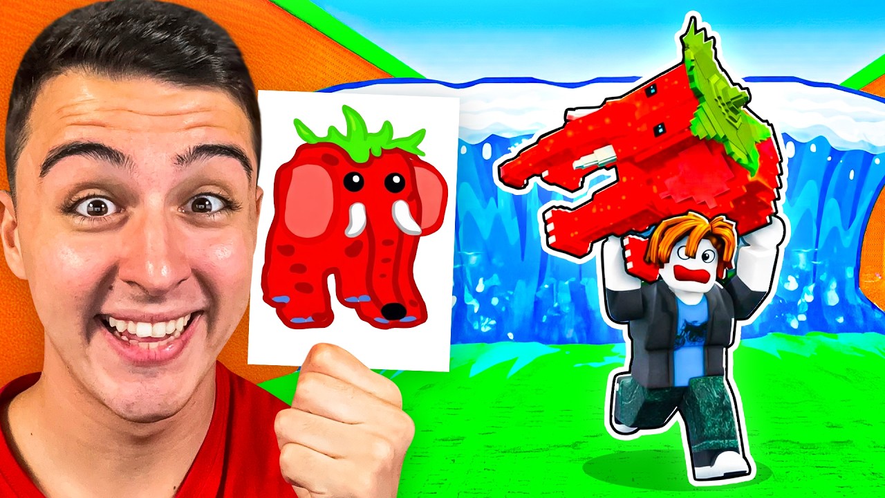 CONCURSO DE DIBUJO en TSUNAMI BRAINROT! 😱🌊