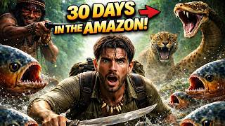 I Survived 30 Brutal Days in the Amazon with 100,000 Piranhas &amp; Nomadic Matsés Tribes